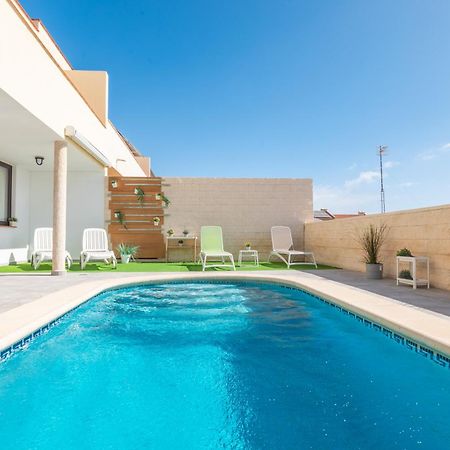 Casa Los Tejales With Climatized Private Pool El Médano Exterior foto